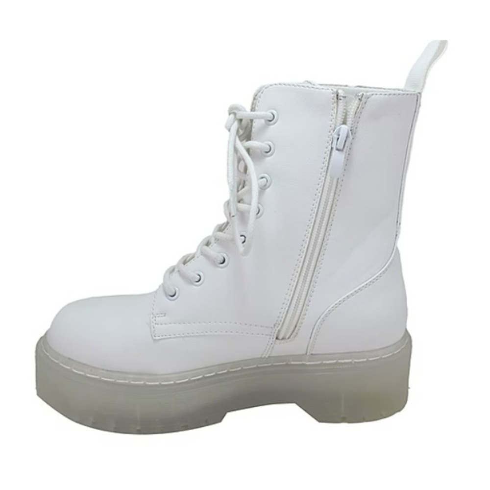 Pop Womens Kaffira Block Heel Work Boots- NIB NEVER OPENED- Size 10M - Picture 2 of 3